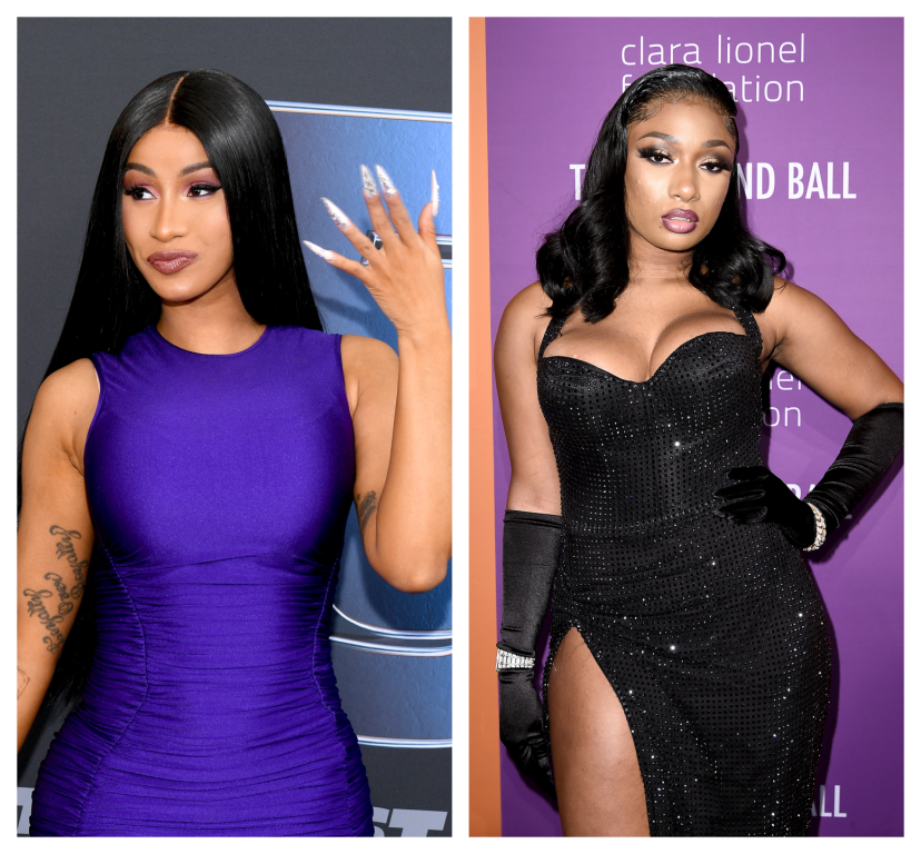 Cardi B and Megan Thee Stallion WAP