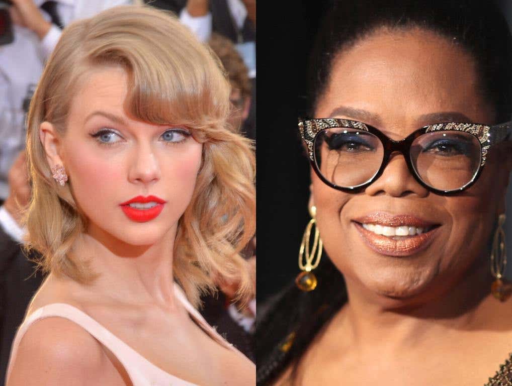 Taylor Swift Joins Oprah On 'Most Powerful Women In Entertainment'