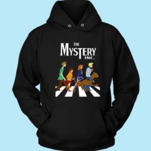 black abbey road inspired mystery inc hoodie