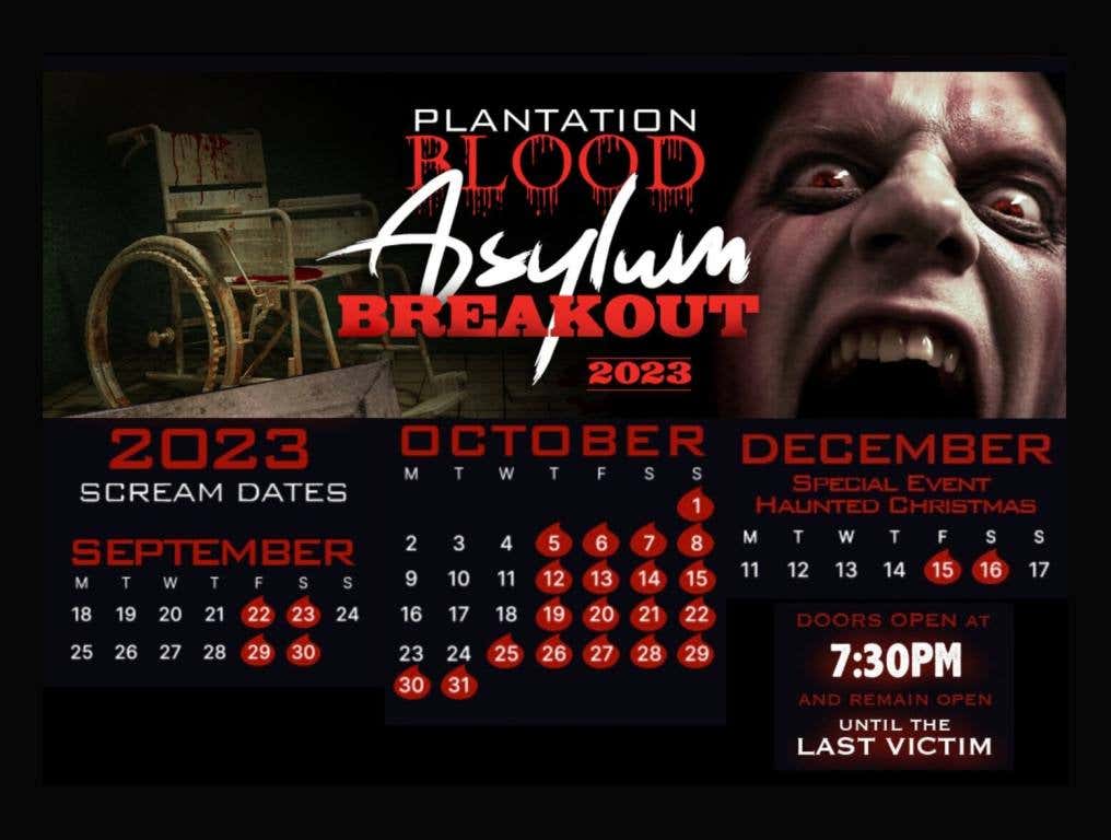 WHHD: Plantation Blood 10/8