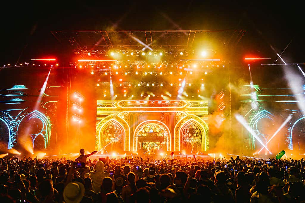 Zedd performs at the Outdoor Theatre during the 2025 Coachella Valley Music and Arts Festival on April 20, 2025 in Indio, California.