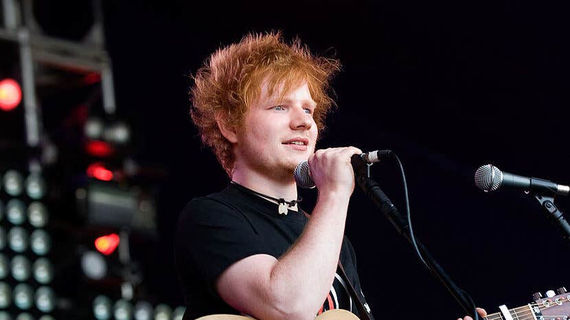 Ed Sheeran performs on day 1 of Lovebox on July 15, 2011 in Victoria Park in London, England.