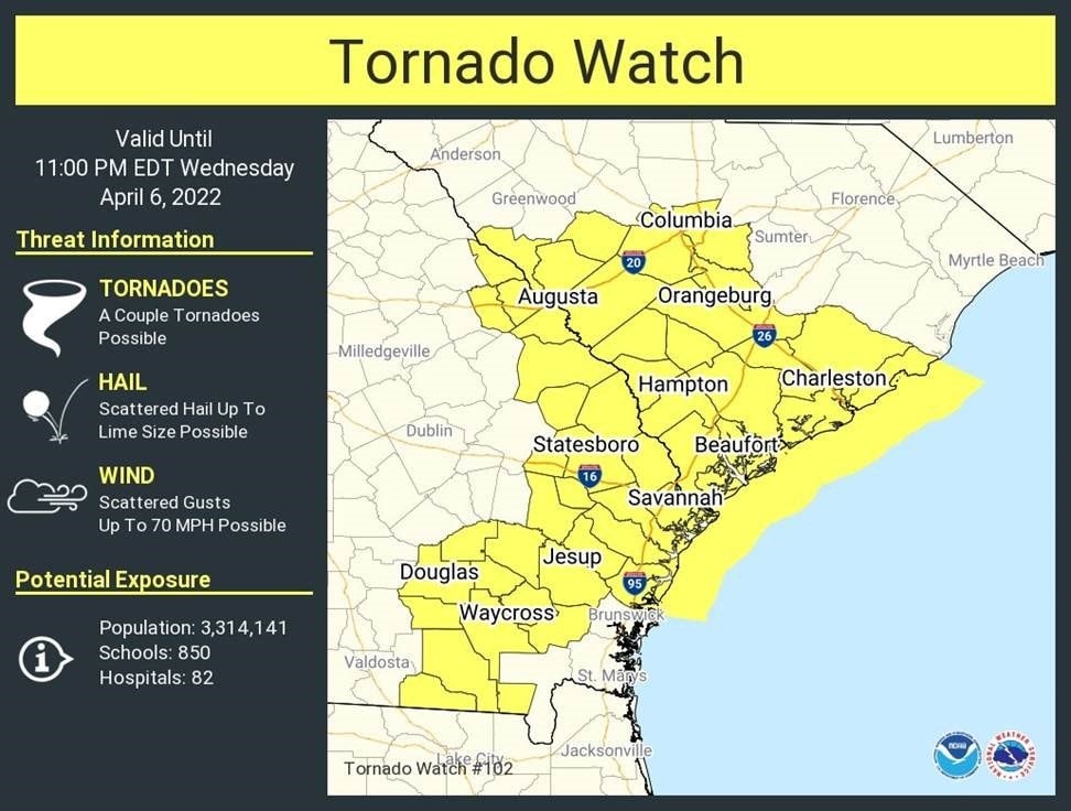 Tornado Watch CSRA